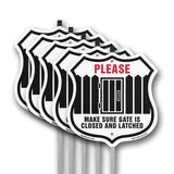 Please Make Sure Gate Is Closed And Latched