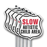 Slow Autistic Child Area