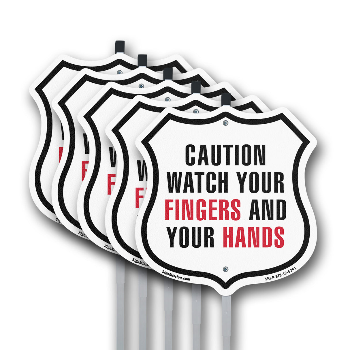 Caution Watch Your Fingers And Your Hands