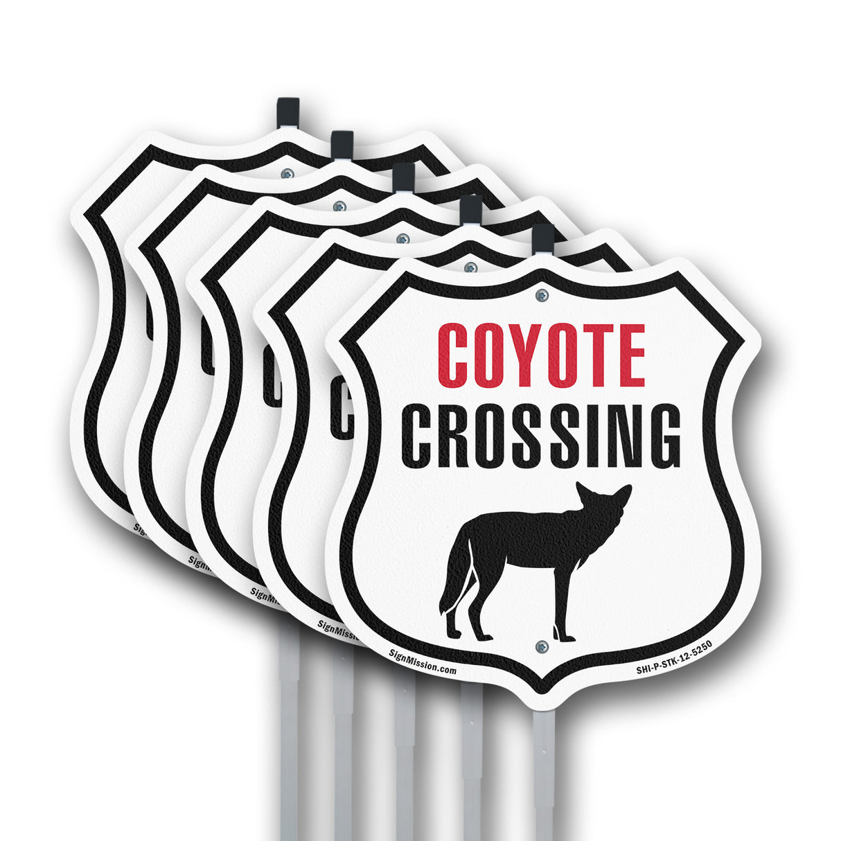 Caution Coyote Crossing