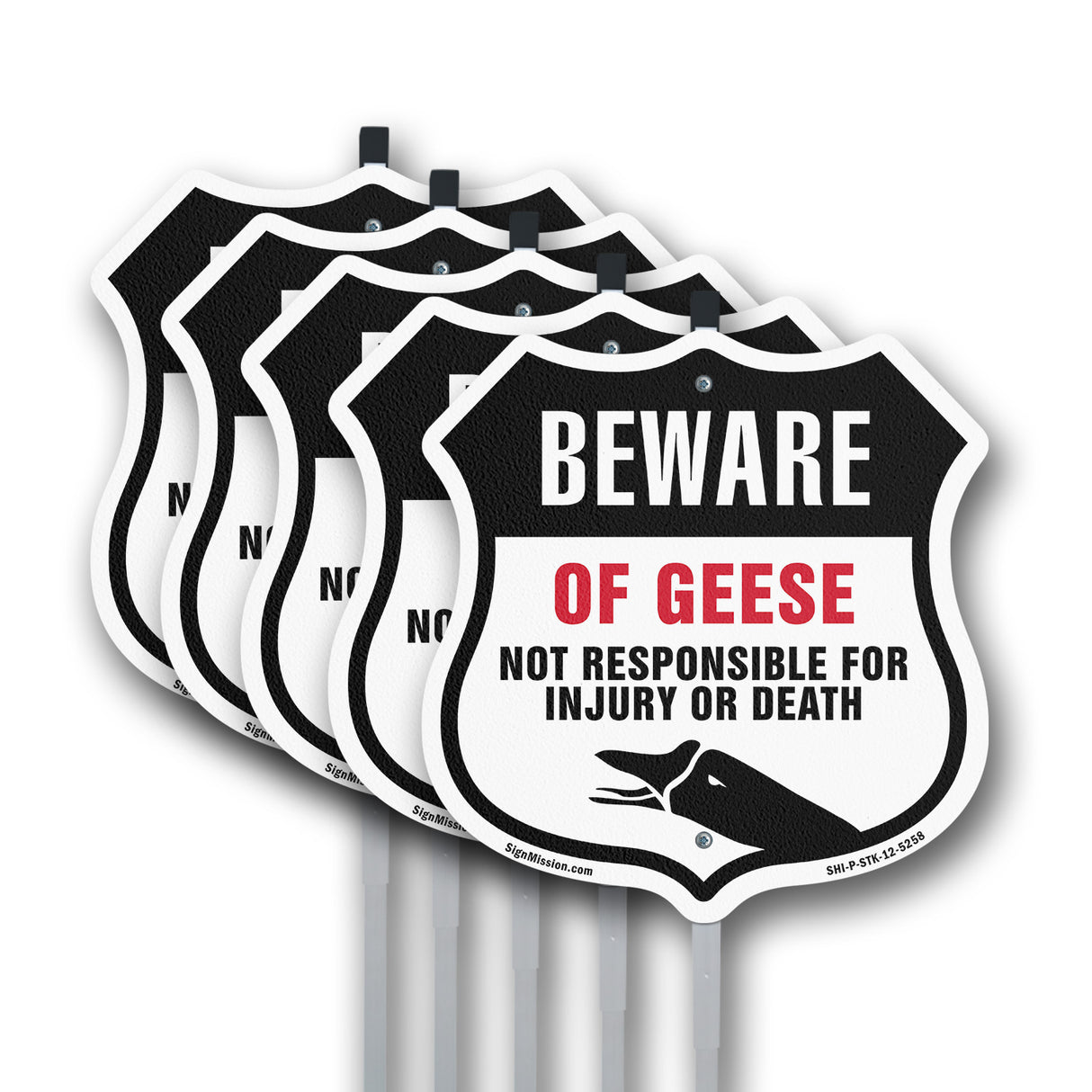 Beware Of Geese Not Responsible For Injury Or Death