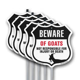 Beware Of Goats Not Responsible For Injury Or Death