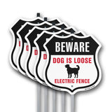 Beware Dogs Are Loose Invisible Fence