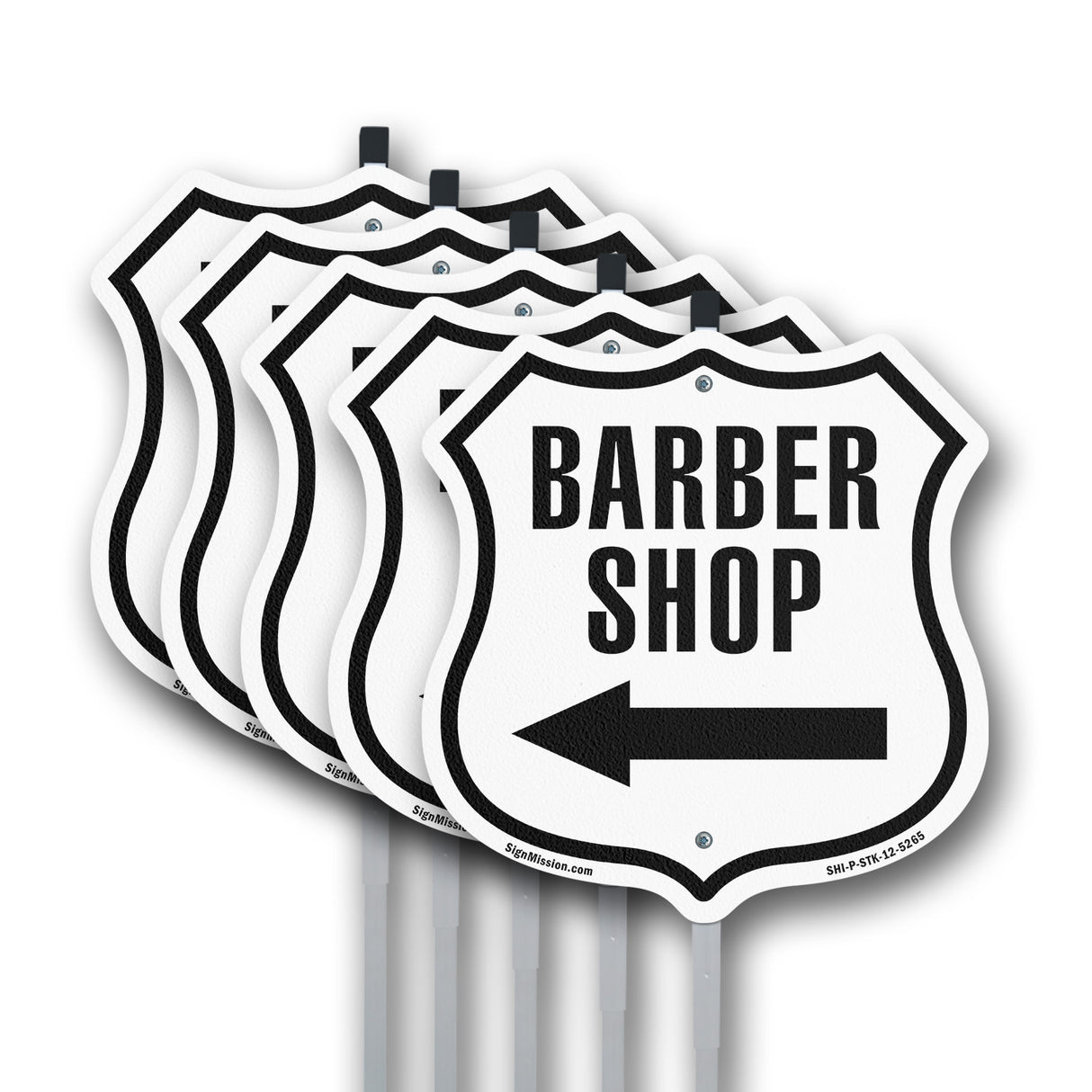 Barber Shop Left Arrow
