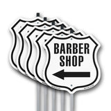 Barber Shop Left Arrow