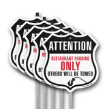 Attention Restaurant Parking Only Others Will Be Towed