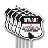 Beware Of Budgerigar Bird Not Responsible For Injury Or Death