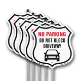 NO PARKING Do Not Block Driveway
