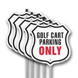 Golf Cart Parking Only