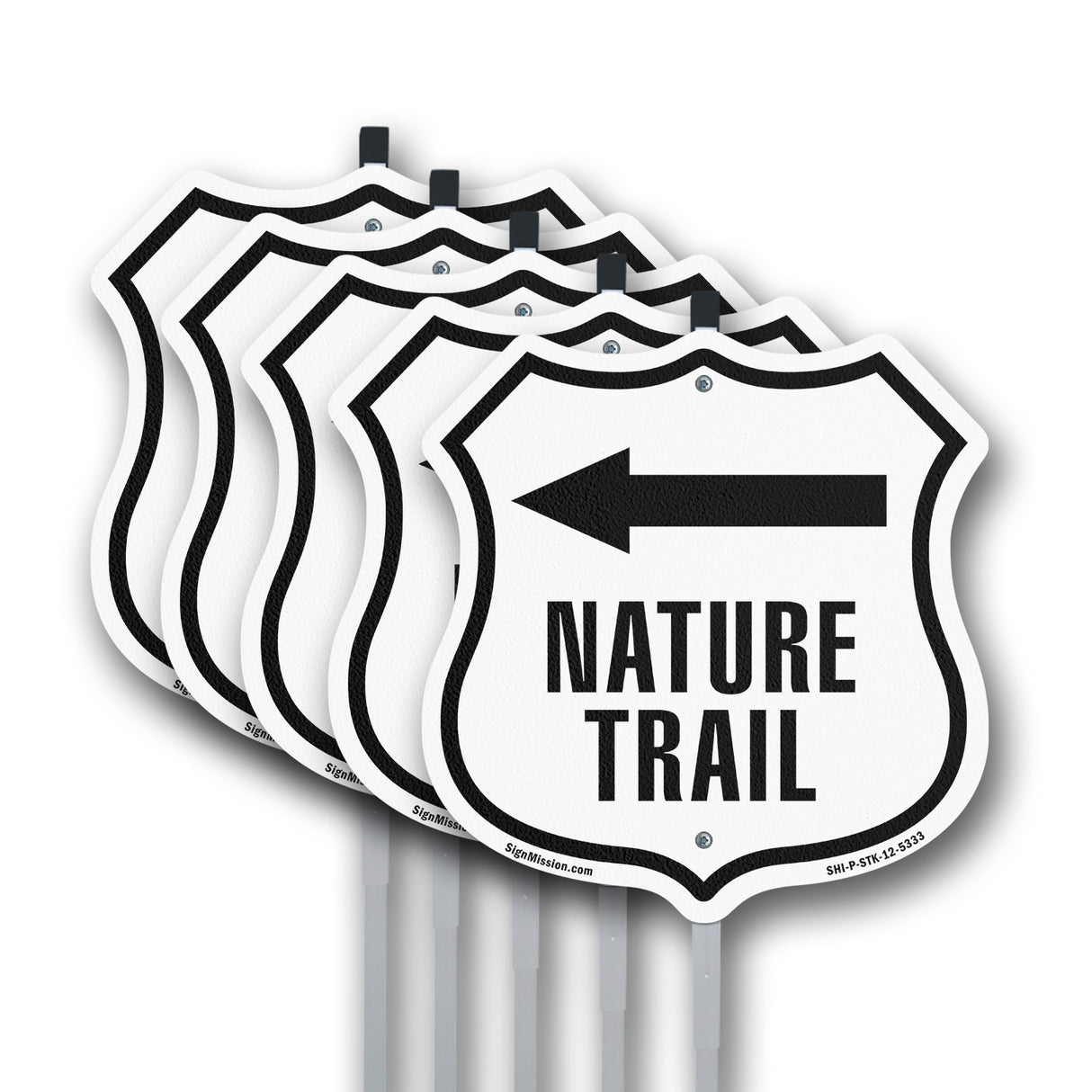 Nature Trail Left Arrow