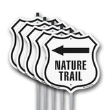 Nature Trail Left Arrow