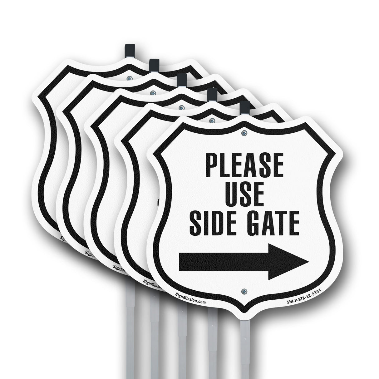 Please Use Side Gate Right