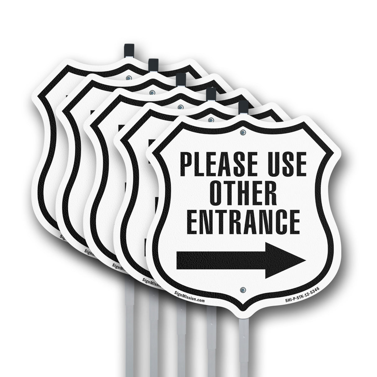 Please Use Other Entrance Right