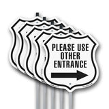 Please Use Other Entrance Right