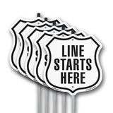 Line Starts Here