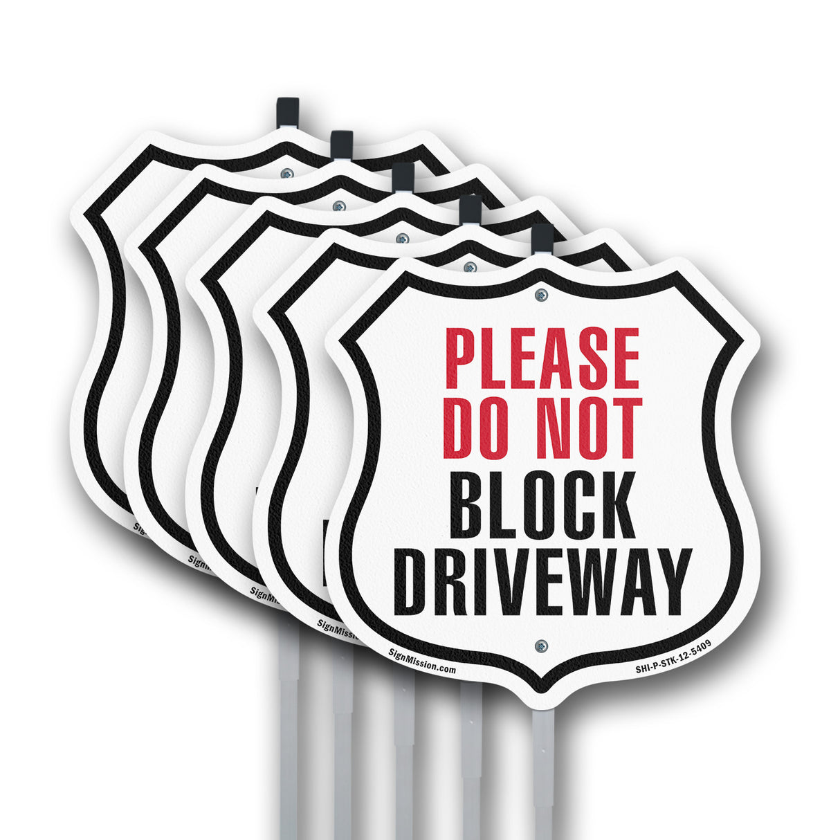 Please Do Not Block Driveway