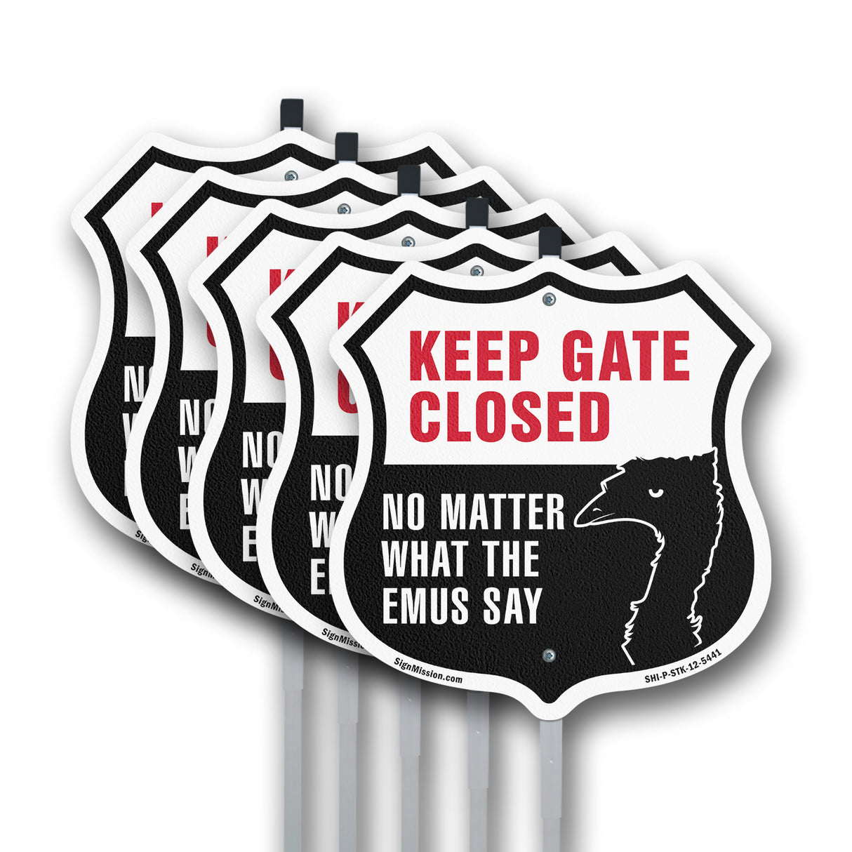 Keep Gate Closed No Matter What The Emus Say