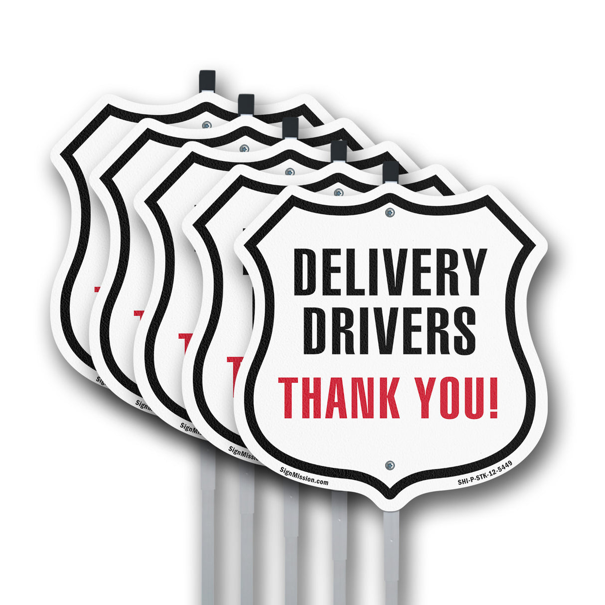 Delivery Drivers Thank You