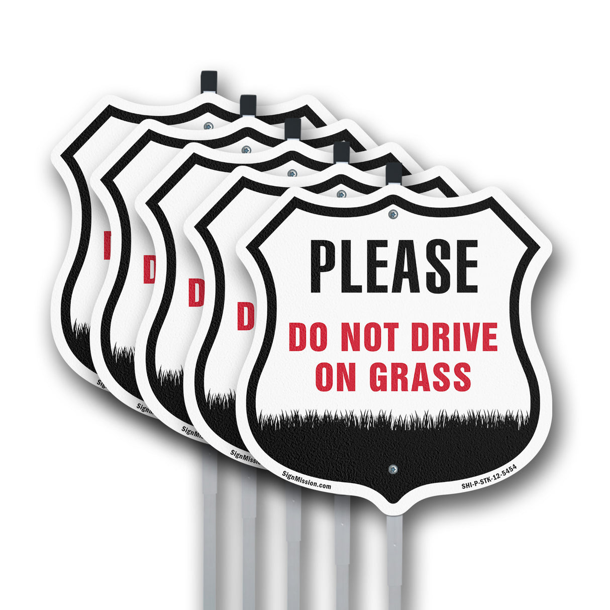 Please Do Not Drive On The Grass