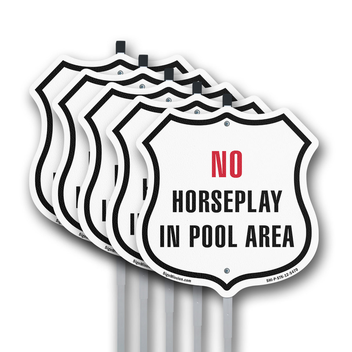 No Horseplay in the Pool Area