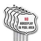 No Horseplay in the Pool Area