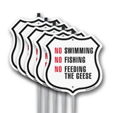 No Swimming No Fishing No Feeding The Geese