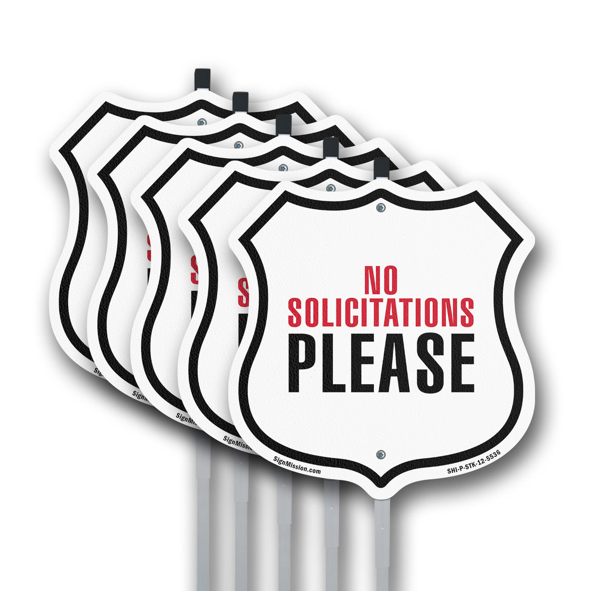 No Solicitations Please