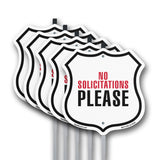 No Solicitations Please