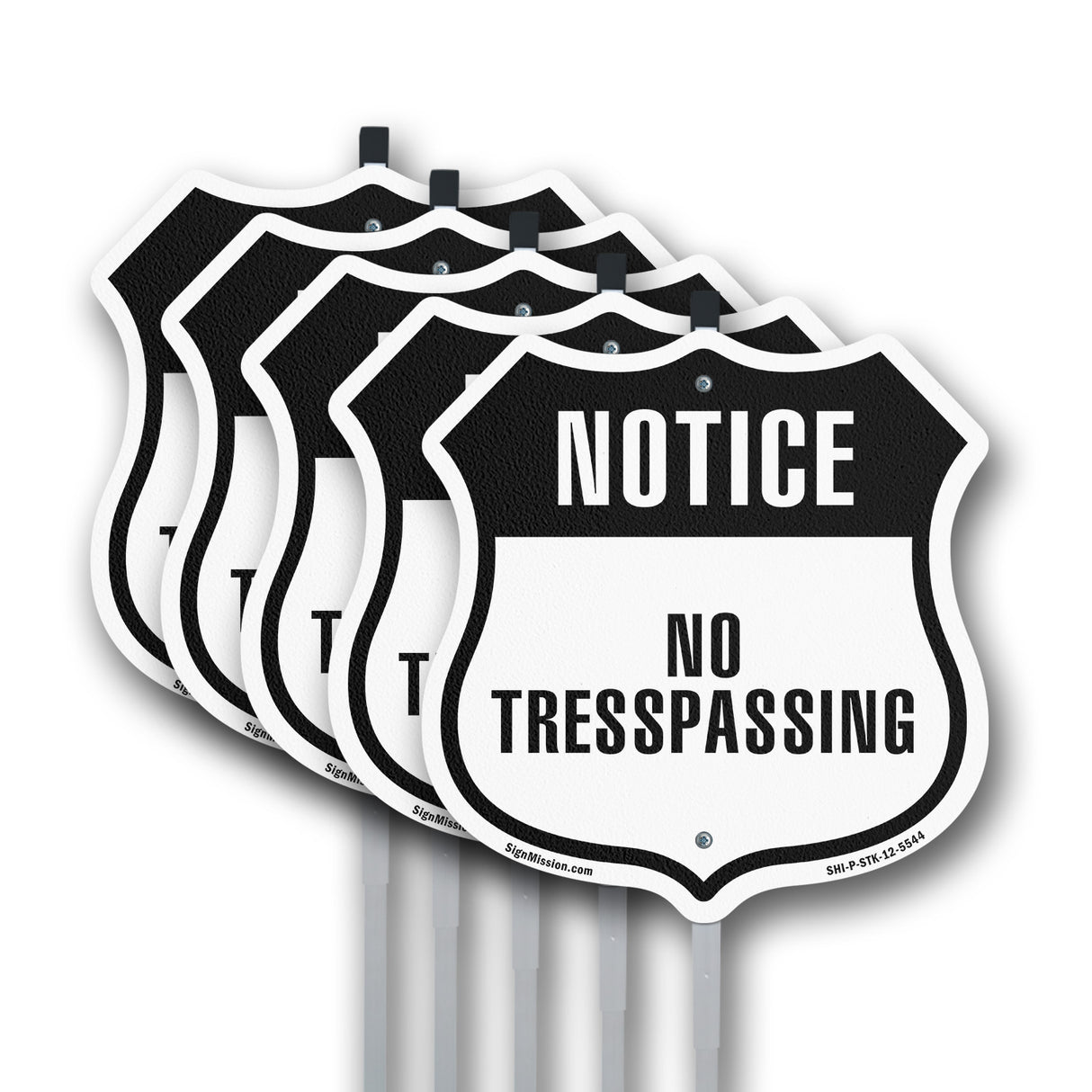 Notice No Trespassing
