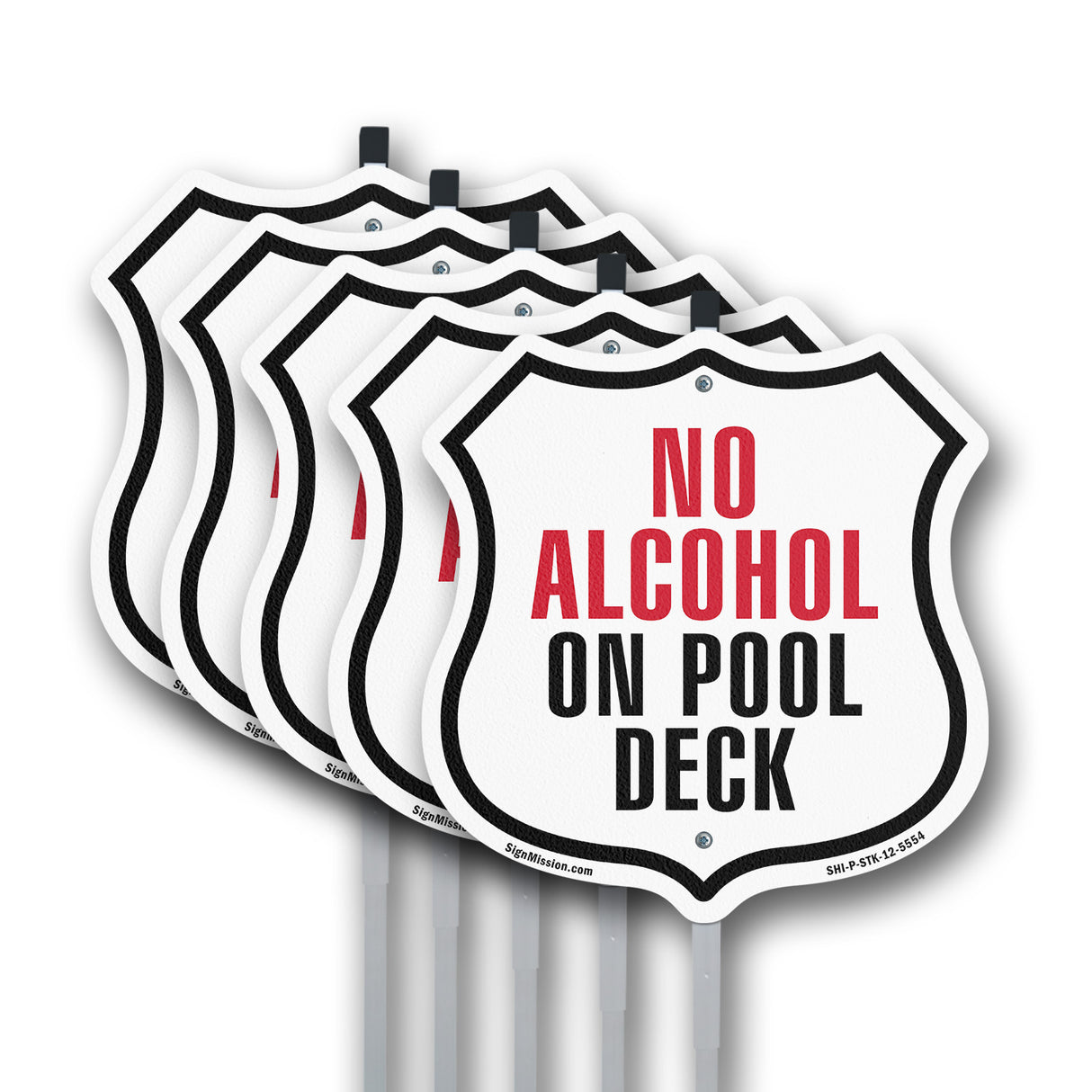 No Alcohol On Pool Deck