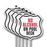 No Alcohol On Pool Deck