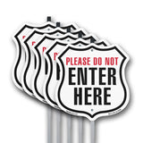 Please Do Not Enter Here