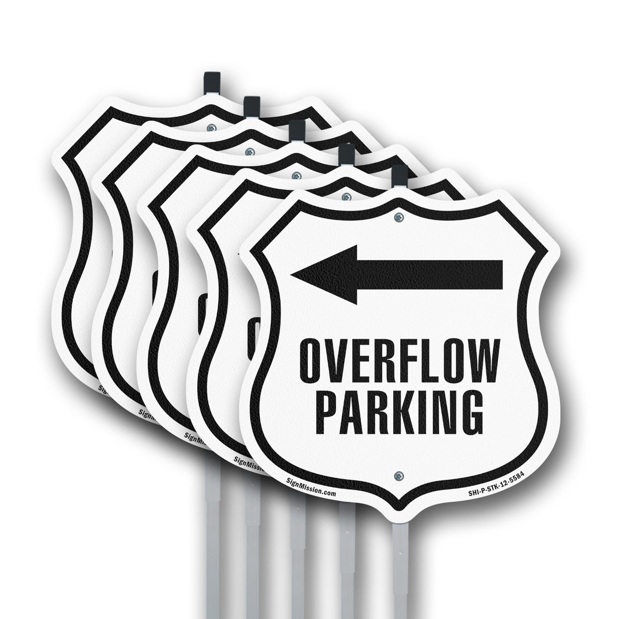 Overflow Parking Left