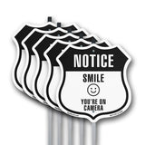 Notice Smile You're on Camera