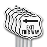 Exit This Way Left