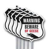 Warning Beware Geese