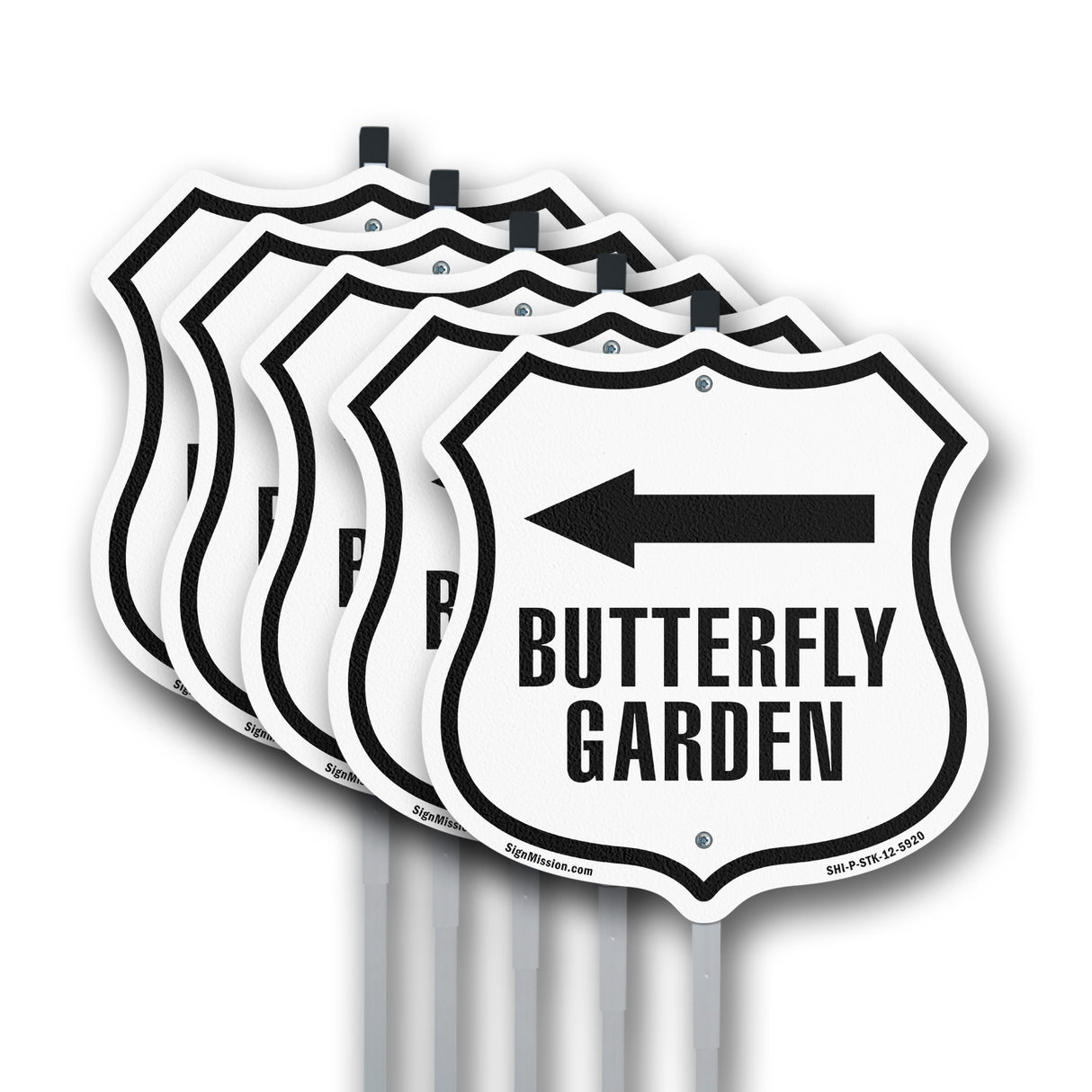 Butterfly Garden Left