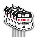 Beware Of Ostriches Not Responsible For Injury Or Death