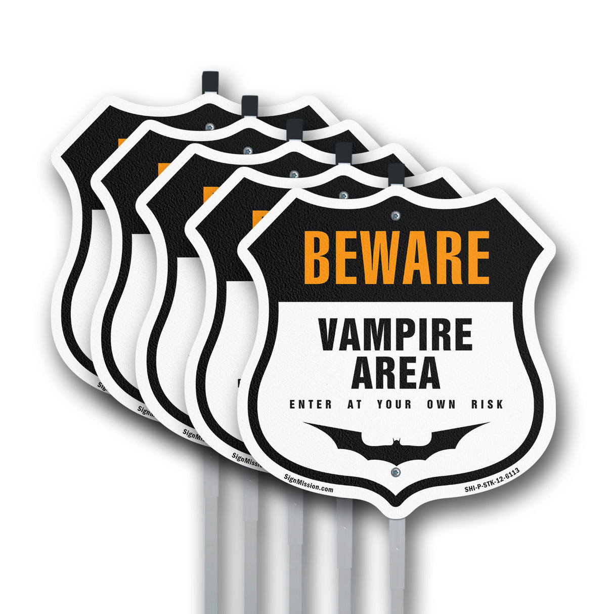 Beware Vampire Area Enter At Your Own Risk