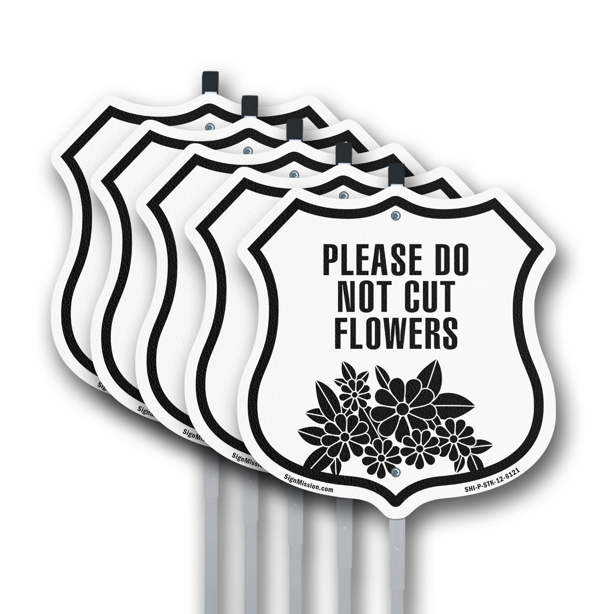 Please Do Not Cut Flowers