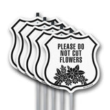 Please Do Not Cut Flowers