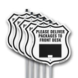 Please Deliver Packages To Front Desk