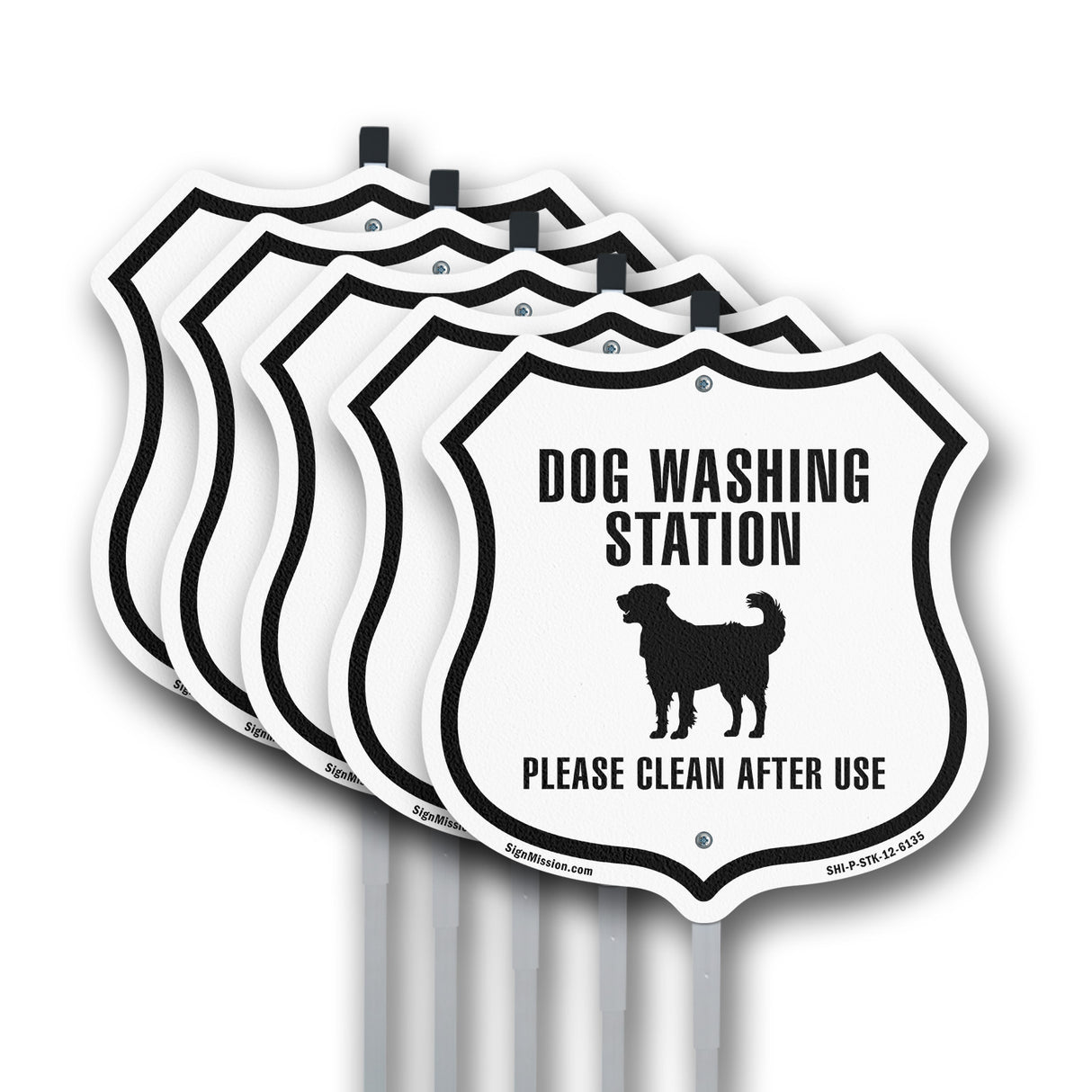 Dog Washing Station Please Clean After Use