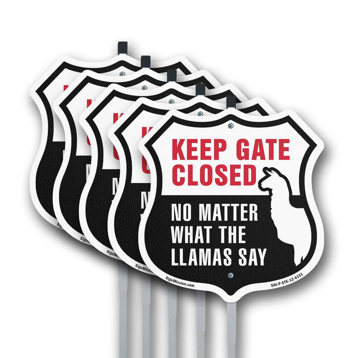Keep Gate Closed No Matter What The Llamas Say