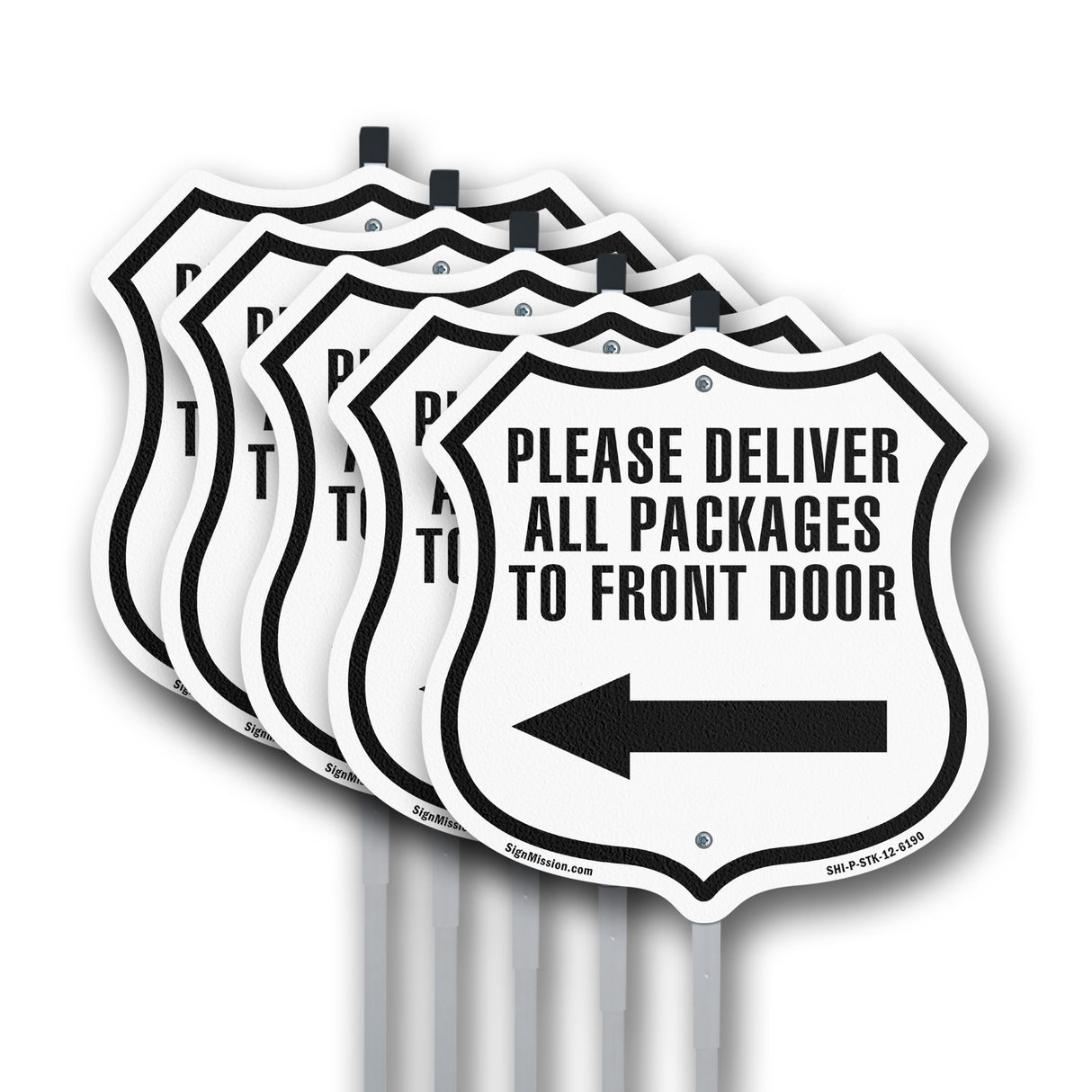 Please Deliver All Packages To Front Door Left