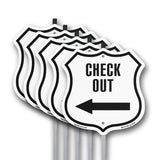 Check-Out Left Arrow