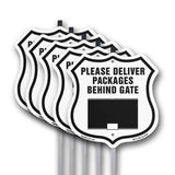Please Deliver All Packages Behind Gate