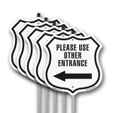 Please use Other Entrance Left Arrow