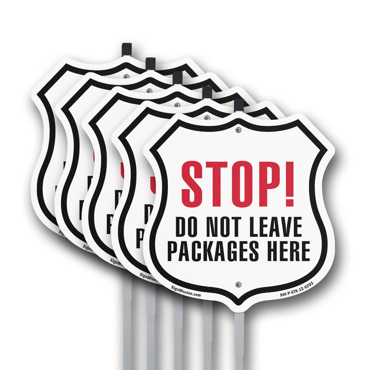 Stop Do Not Leave Packages Here
