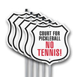 Court for Pickleball No Tennis